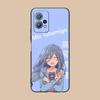 Date a Live Mio Takamiya Matte Mobile Phone Case for Huawei P60 P50 P40 P30 P20 P10 P9 P8 Pro Lite Plus Colorful Printing Cover