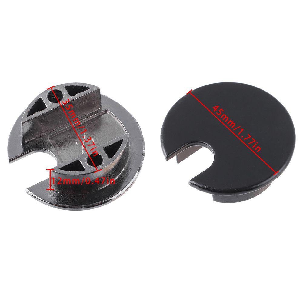 Alloy Buckle Line Organizer Wire Hole Cover Desk Table Cable Fastener Line Box Computer Grommet