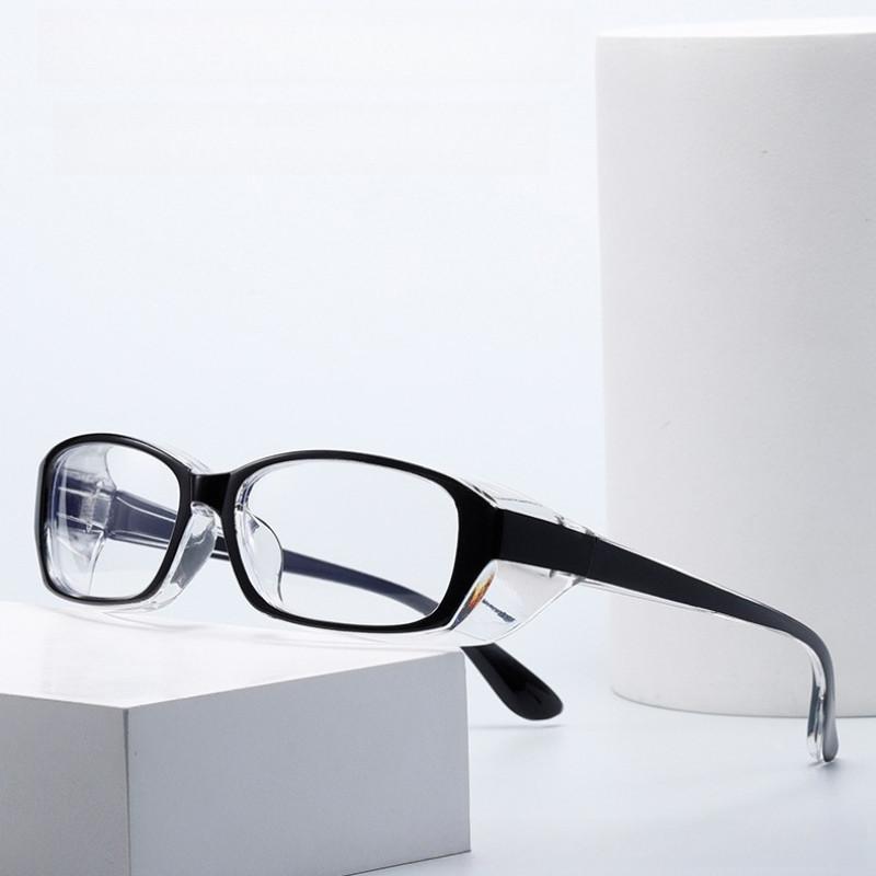 3PCS Transparent Sand-proof Anti-shock Biking Safe Goggles Anti Blue Light Glasses For Transparent Blue Blocking Protect Eyew