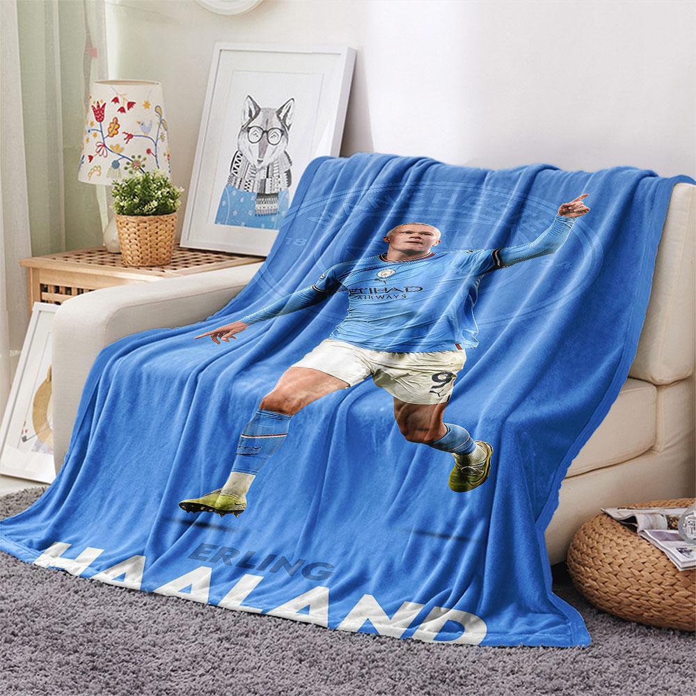 Erling Haaland Vibes Blanket, High quality Comfortable for All Seasons, Home Decor, Warmth and Comfort