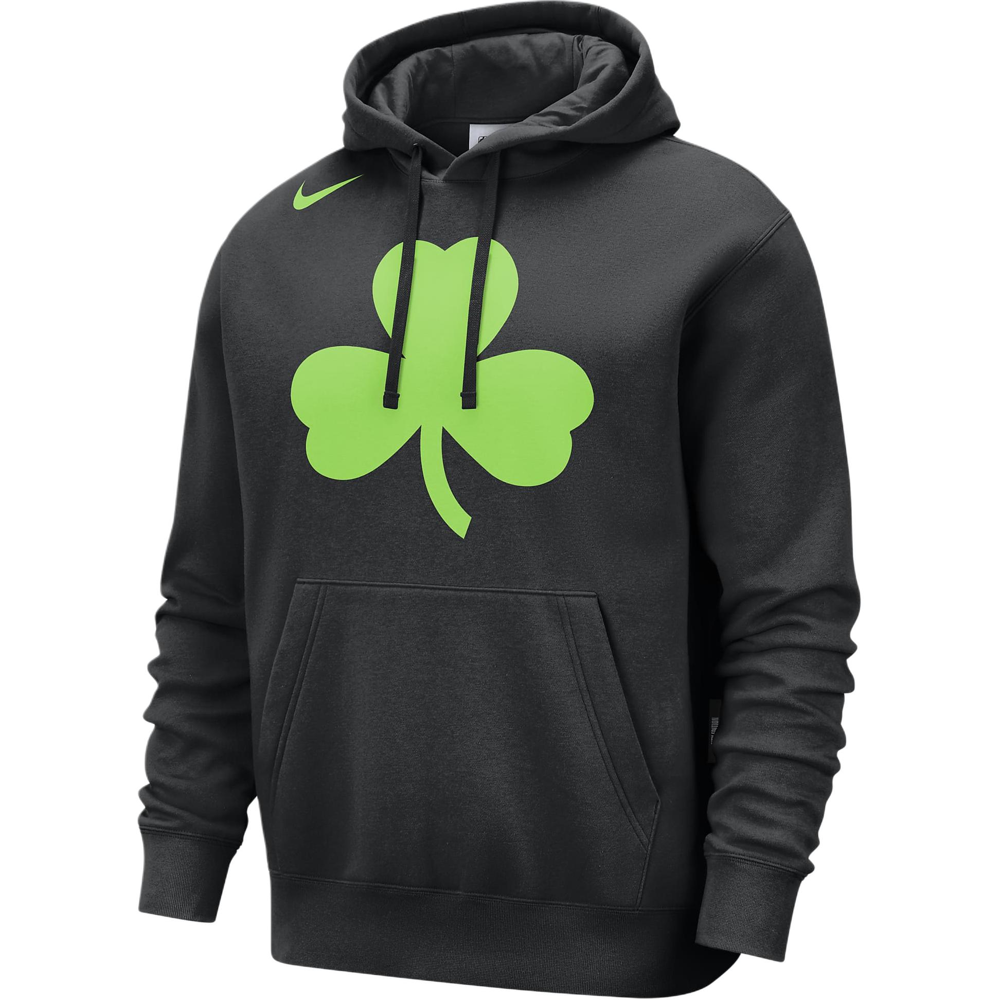 Nike X NBA Boston Celtics Hoodie Soft Comfortable Pullover Men hoodies Black FZ0590-010 S