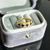 Caibao Series Open Ring Women'S Simple Fashion Niche Design Sweet Cool Light Luxury High-End Accessories