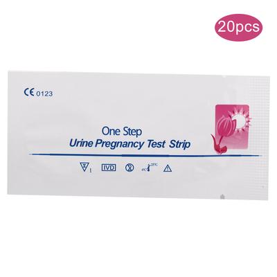 20 stücke Schwangerschaft Teststreifen Haushalt Urin Prüfung Messung Schwangerschaft