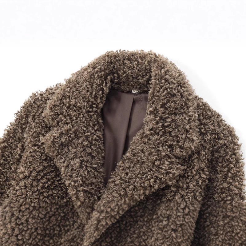 2025 Herbst Kurzmantel Jacke aus Kunstpelz - Neuer Modestil