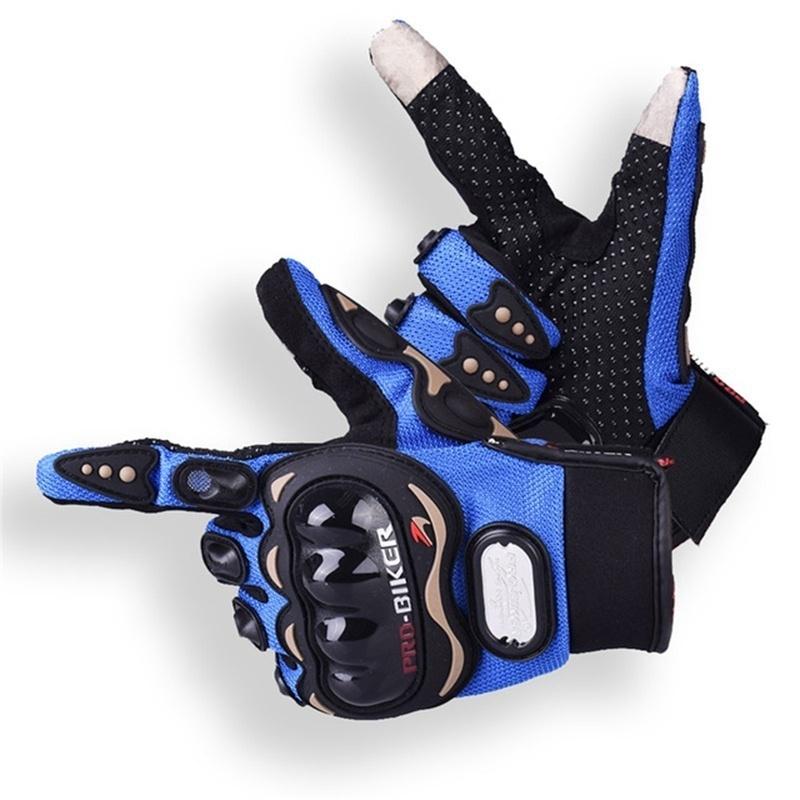 

Riding Tribe Рукавички з сенсорним екраном Мотоциклетні рукавички Зима Літо Motos Luvas Motocross Protective L синій