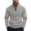 Autumn/Winter New Arrival Solid Colour Men's Half-Zip Corduroy Casual Stand Collar Long-Sleeved Sweatshirt