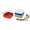 Captain Stag UT-55 Bento Box, Picnic Box, 3 Tiers, Made in Japan, 180mm W x 180mm D x 175mm H