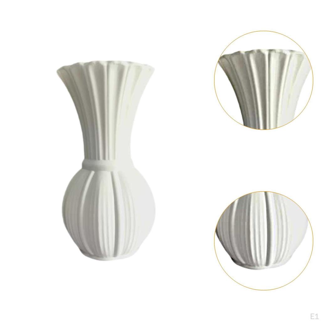 Imitation Ceramic Vase Flower Vase,Decorative Centerpiece,Elegant,Nordic ,Home Decoration for Living