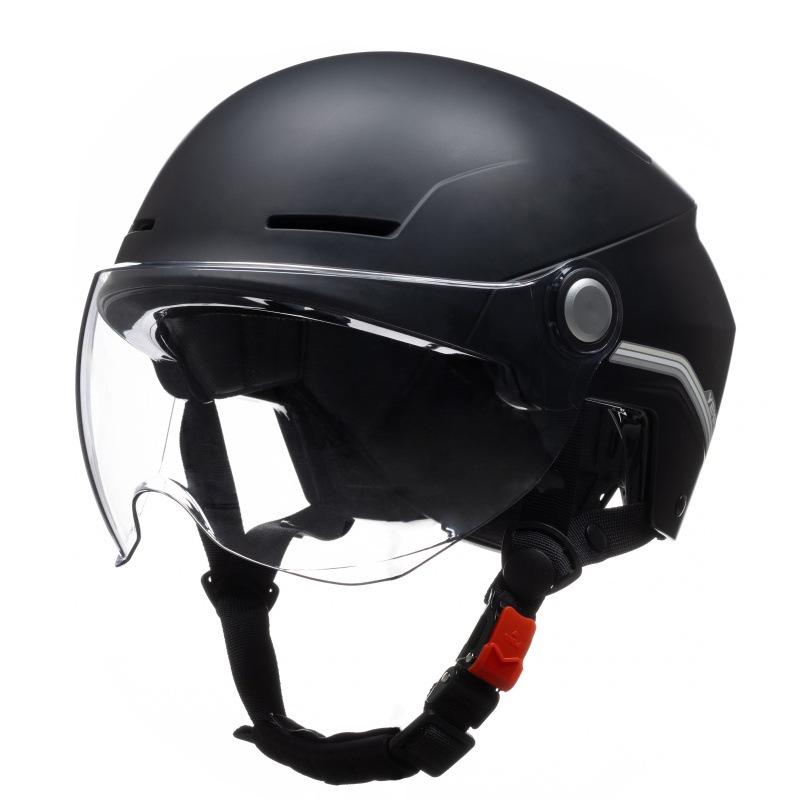 Helmet Electric Car Women's Summer Half Helmet 3C Certified Battery Motorcycle Men's Four Seasons Helmet