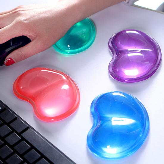 Silicone Wrist Rest Pad Non-slip Super Soft Rebound Hand Rest Cushion for Office Work Computer Gaming Ergonomic Mouse Wrist