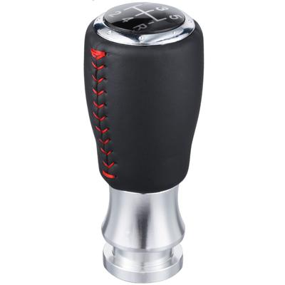 Abfer 5 Speed Car Shifter Knob Universal Gear Stick Shift Lever Handle Head Fits Most Vehicles (Red)