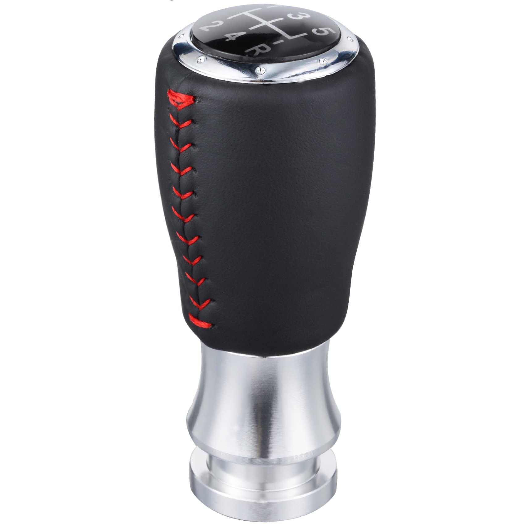 

Abfer 5 Speed Car Shifter Knob Universal Gear Stick Shift Lever Handle Head Fits Most Vehicles (Red) красный