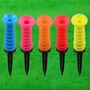 Bulk Golf Training Aid Plastic Stability Tee Holder Golf Cross Nails Golf Tees Rubber Golf Tees