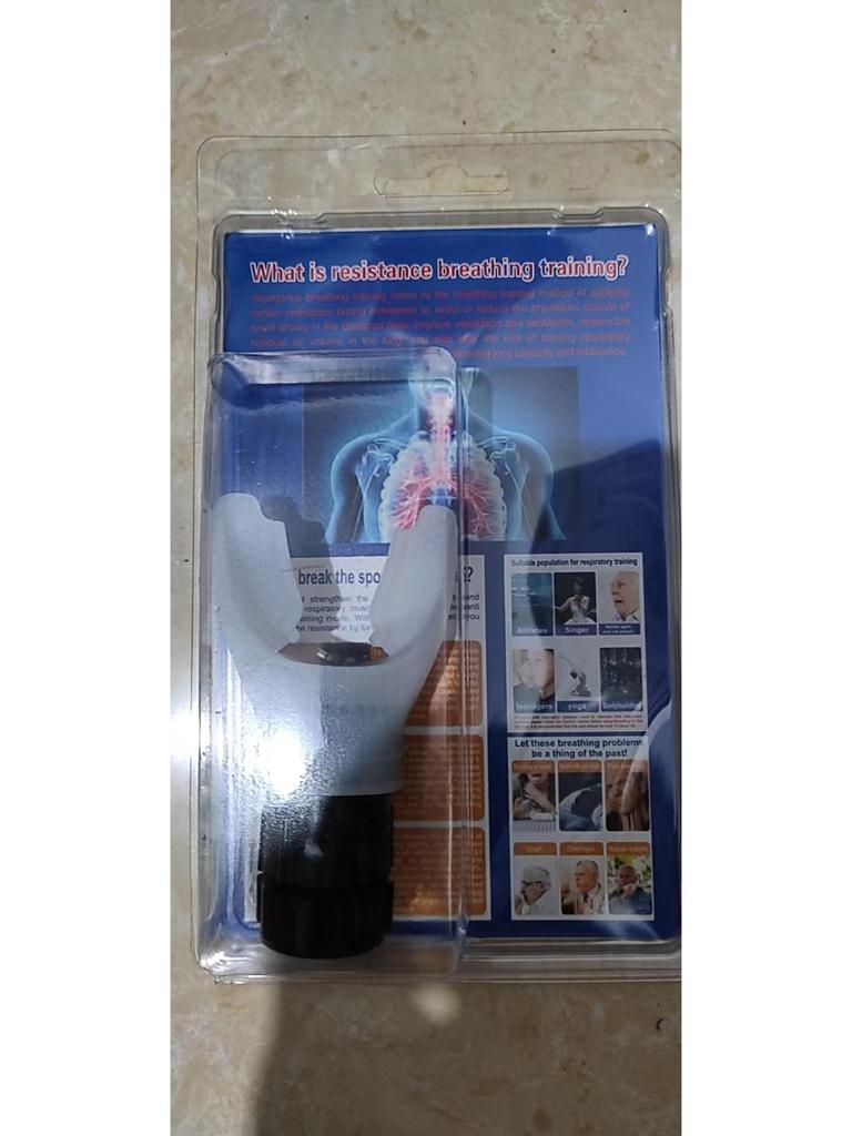 Dual-Use Portable Breathing Trainer for Running, Yoga, and Swimming