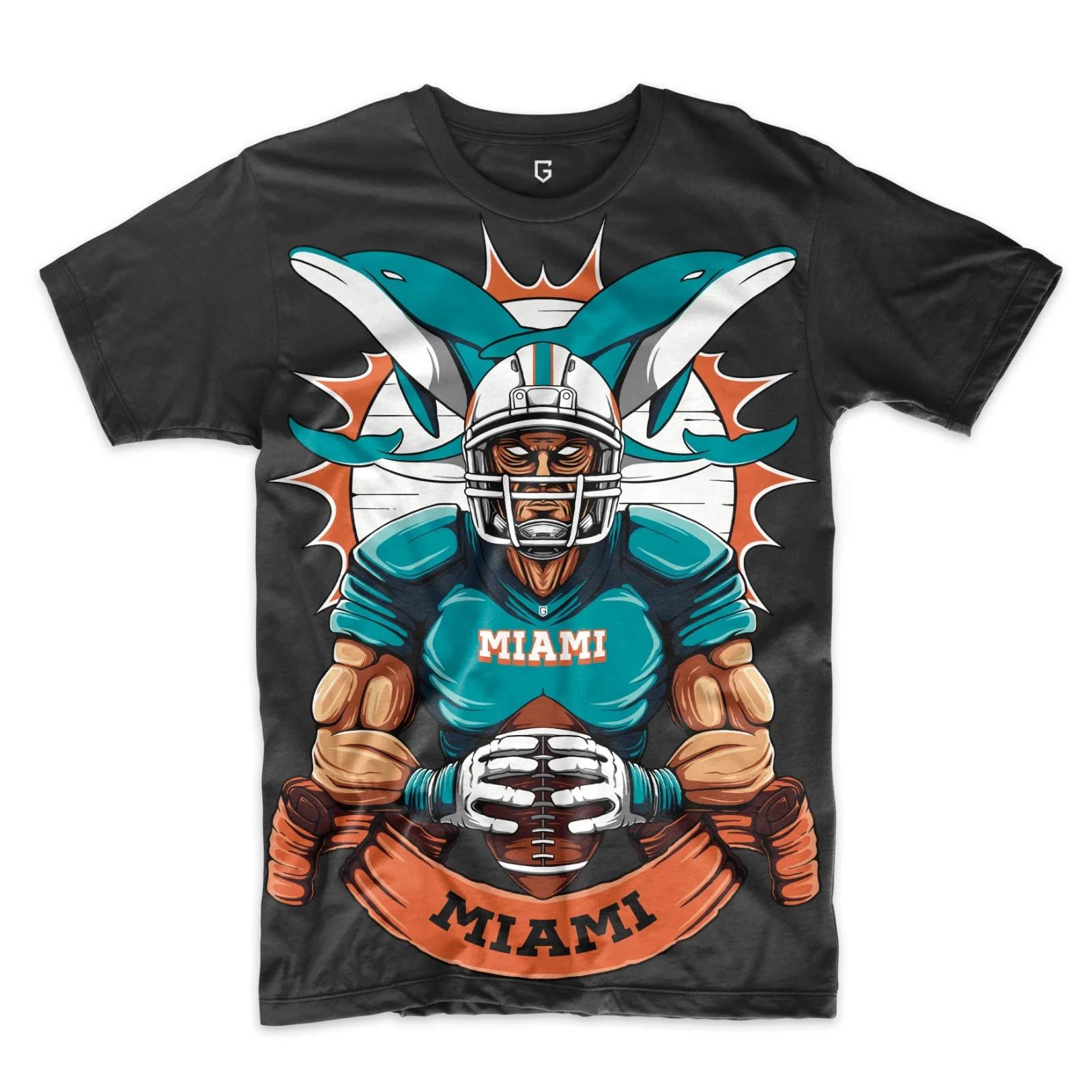 Miami Football Men s T-Shirt S