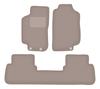 Beige velour floor mats for: Saab 9-5 I station wagon, sedan (1997-2009)
