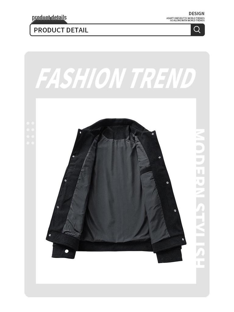Men's Retro Lapel Jacket: Versatile and Casual Winter Trend