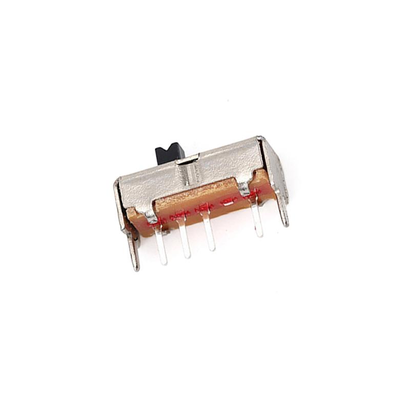 10Pcs Ss13D07Vg2 4 Pins 3 Position 1P3T Toggle Switch Double Vertical Sliding Switch Handle Length 2Mm Bracket