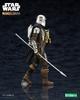 Mandalorian Grogu med Beskar Staff-skala PVC-malt enkel monteringsfigur ARTFX+ & 1/10