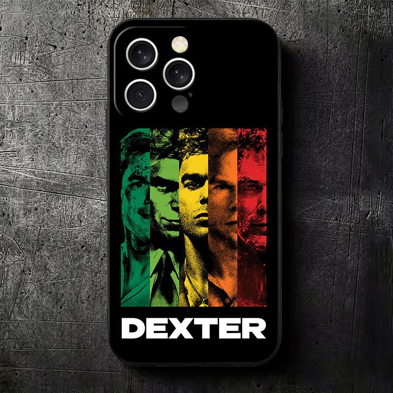 Dexter Morgan TV Soft Phone Case for iPhone 16 16E 17 Air 15 Pro Max 14 Plus 13 Mini 11 12 7 Black Cover Back Shell
