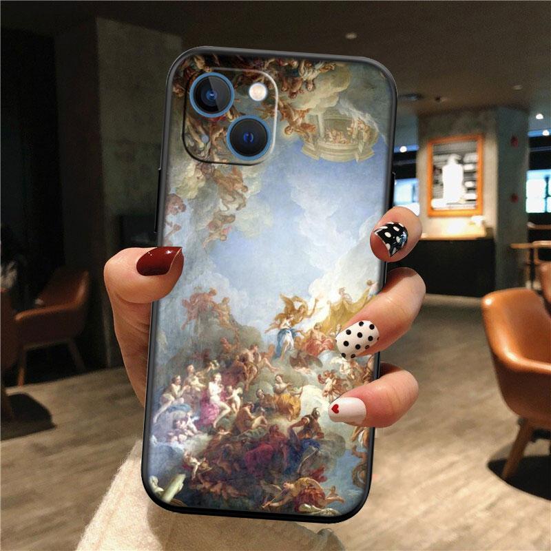 IK31 Fresko Adam Skulptur Engel Neue High-End Muschel Handyhülle für Redmi Note 13 14 Pro+ Plus A3 A3X 13X 13C 13R 14S 14C 14R
