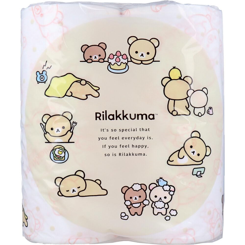 Rilakkuma toilet paper double 4 rolls