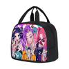 Anime Witch Hunter Group Men'S And Women'S Backpacks, Elementary School Students' Backpacks, Large-Capacity Printed Casual Backpacks