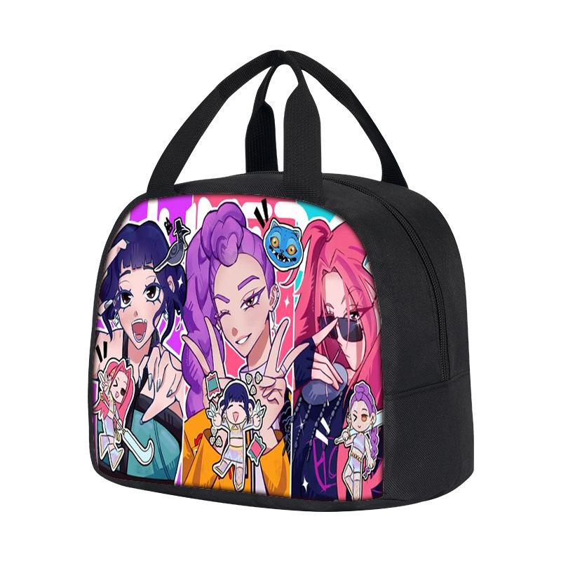 Anime Witch Hunter Group Men'S And Women'S Backpacks, Elementary School Students' Backpacks, Large-Capacity Printed Casual Backpacks