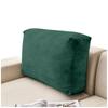 Cover For The Backrest Cushion Of The Sofa, Corner Sofa Velvet, Bottle Green
