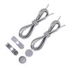 1 Pair No Tie Shoe Laces Quick Lace Lock Adults 23 Kids Shoestrings Elastic Women Round Rubber Men Colors