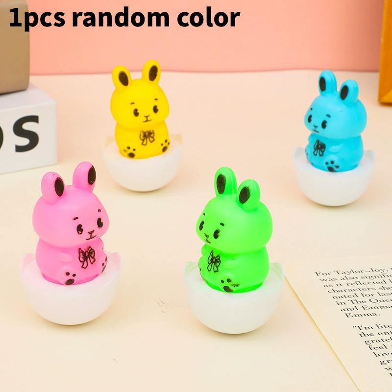 

Игрушка Неваляшка Кролик из Пластиковой Смолы Фигурка для Детей Животное Подарок