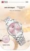 European Empress Dowager Roman Quartz Ladies' Wristwatch - Waterproof, Steel Band, Elegant Sun Pattern Design