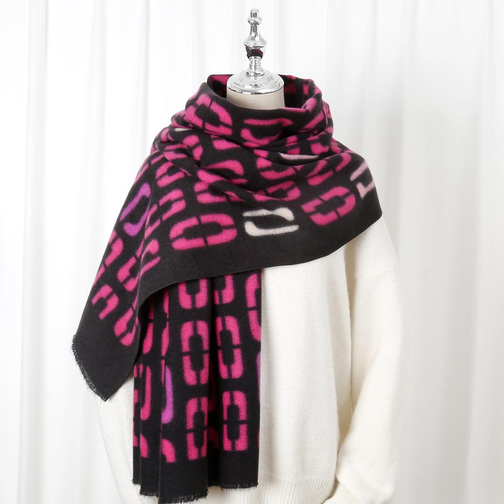 2024 Toamna/Iarna Nou Imprimat Cașmir Ca Eșarfă Lungă Eșarfă Femei Călduț șal Îngroșat cu catifea