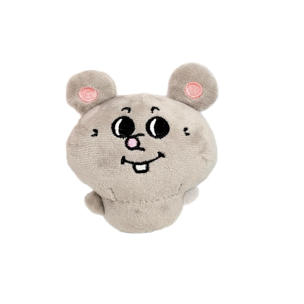 Meiji & Rat Cartoon Plush Keychain Doll Bag Pendant Blind Box Toy