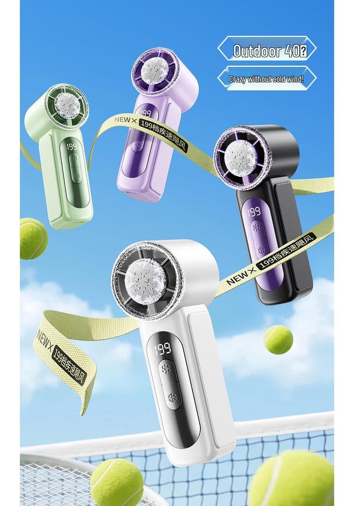 2026 Summer Mini Turbo Cooling Handheld Fan - Portable Outdoor Small Ice Pack Fan