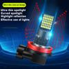 2Pcs Helle H11 H8 Led Auto CSP HB3 HB4 9005 9006 LED Nebel Lampe Scheinwerfer Birne DC12-24V H7 auto Nebel Lampe DRL