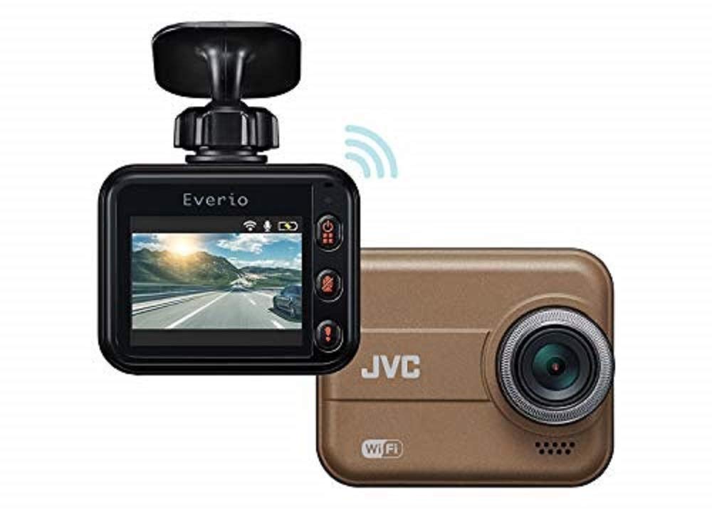 JVC Kenwood Dash Cam a Smartphone More Than a with Full Impact LED Signal and a microSDHC Card Included GC-DR20 (Gives Discussion) Wi-Fi, HD,