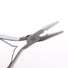 1 Piece NEW Stainless Steel Pliers For Hair Extension Silver Small Size Micro Rings Beads Closer Tools Pliers
