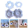 Pendants Silicone Mold Keychains Resin Mold Four Leaf Clovers Epoxy Mold for Casting Chocolate Holders Home Decors