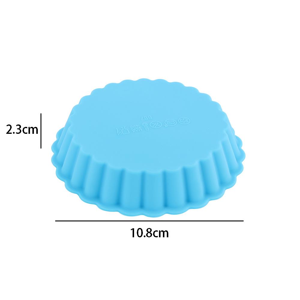 Eco-friendly Dessert Tool Fruit Pie Pan Egg Tart Mold Baking Tray Cake Mold