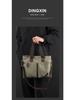 2024 Trendy Canvas Commuter Handbag - Large Capacity, Simple Shoulder & Messenger Bag