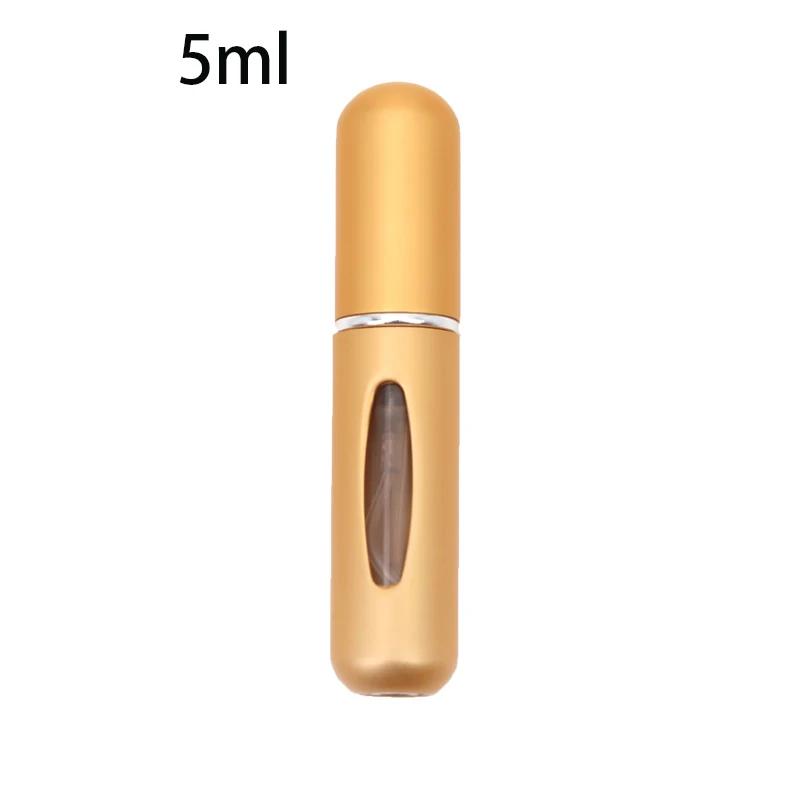 Refillable Mini Perfume Bottle Portable Cosmetic Bottle Spray Bottle Atomizer Spray Container Travel Refillable Bottles 5ml