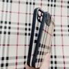Custodia Stile Britannico a Strisce per iPhone 16-11 Pro Max