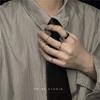 7pcs Ring Set Instagram Hip Hop Style Adjustable Index Finger Joint Ring Style Retro Punk Style Men's and Women's Ring Set