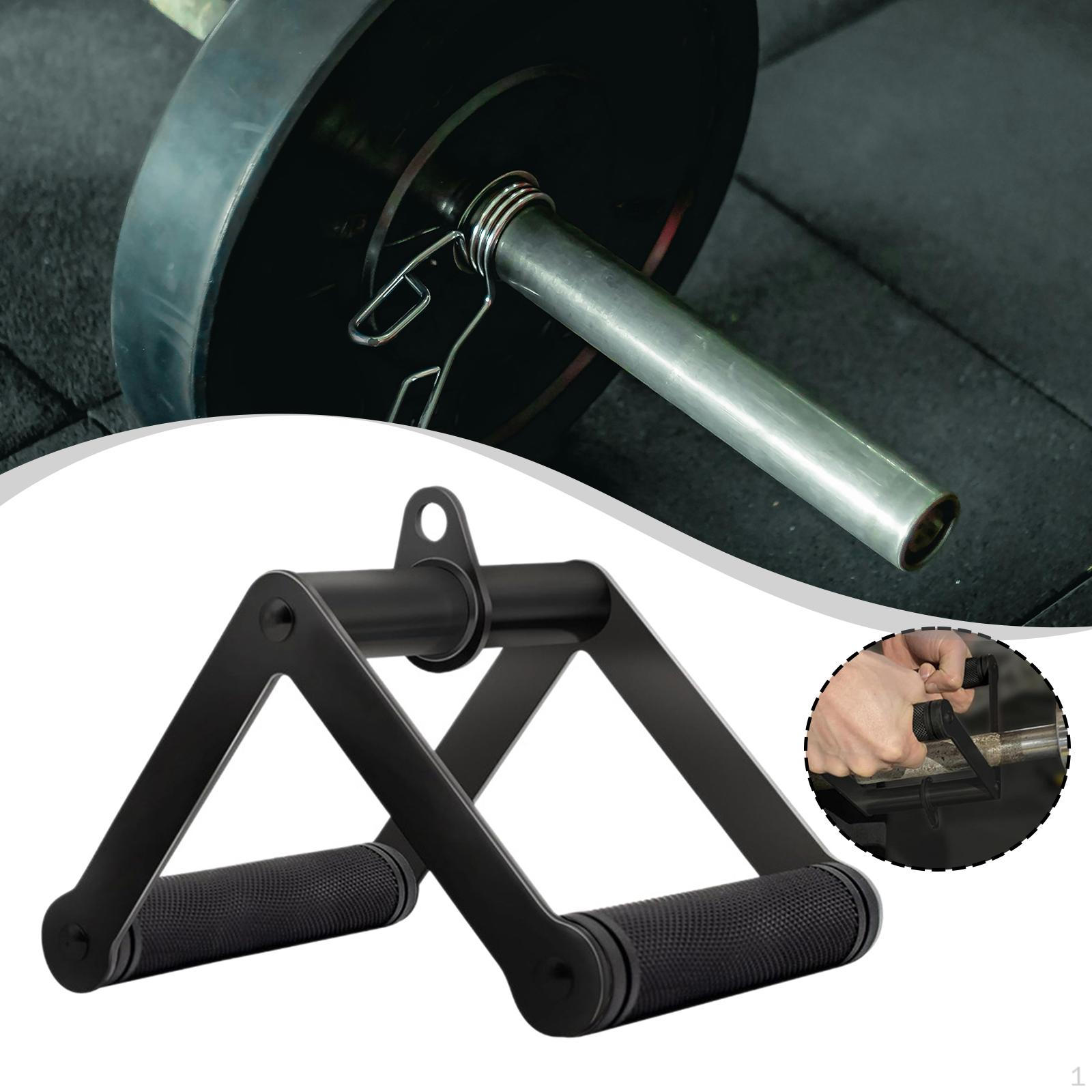 Double D Row Handle LAT Pulldown Attachment for Tricep Back Training Workout