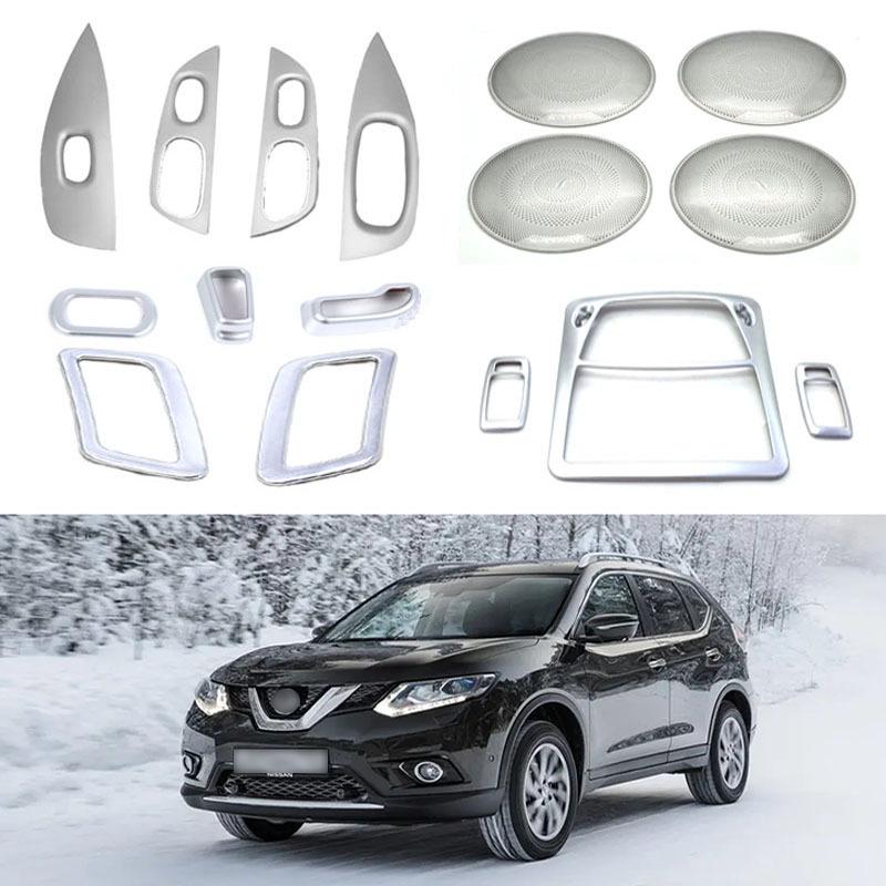 Fits Nissan X-Trail 2014-2020: Interior Parts - Door Handle, Air Vent, Speaker Cover, etc.