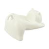 Bathroom Decor 10*18*9.5CM Cat Soap Dish Bathroom Accessory ABS Material Built-in Drainage Hole Organizational Tool