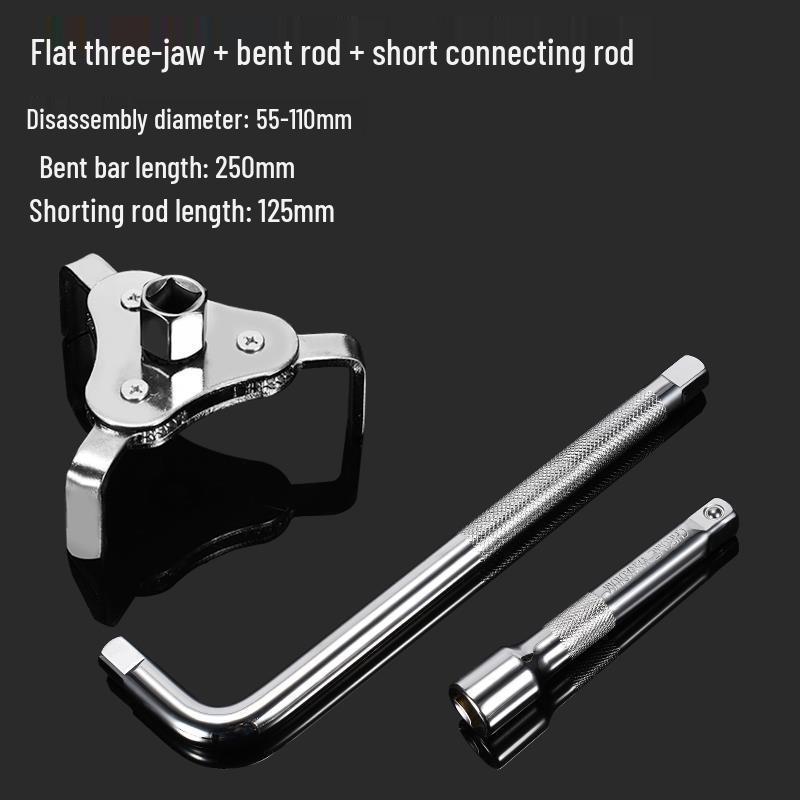 Uniwersalny klucz do filtrów oleju typu szczękowego do wykręcania i demontażu