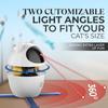 Katzen-Teaser-Spielzeug Automatischer intelligenter Teaser Katzenstab Auslaufender Futterball Set Selbst Hi Rolling Ball Katzenspielzeug