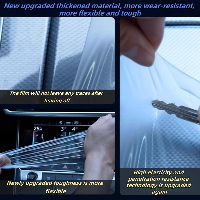 Car Central Control Navigation Panel Protective Film TPU For Haval H6 3rd Gen -2024 Car Interior Accessories